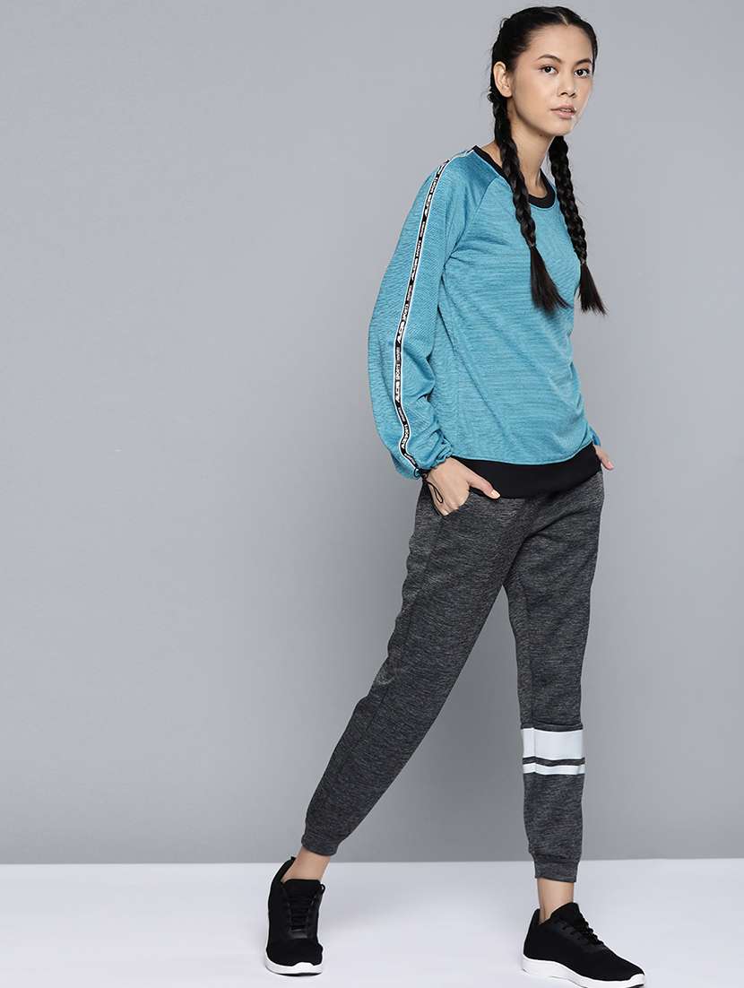 side taped sleeved  sweatshirt - 17889795 -  Standard Image - 3