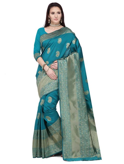 jacquard banarasi saree - 17893539 - Standard Image - 0