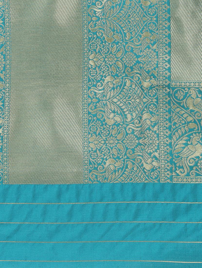 jacquard banarasi saree - 17893539 - Standard Image - 3