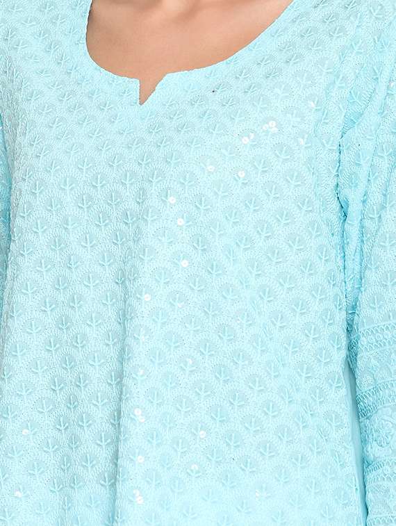 solid straight kurta - 17894224 -  Standard Image - 3