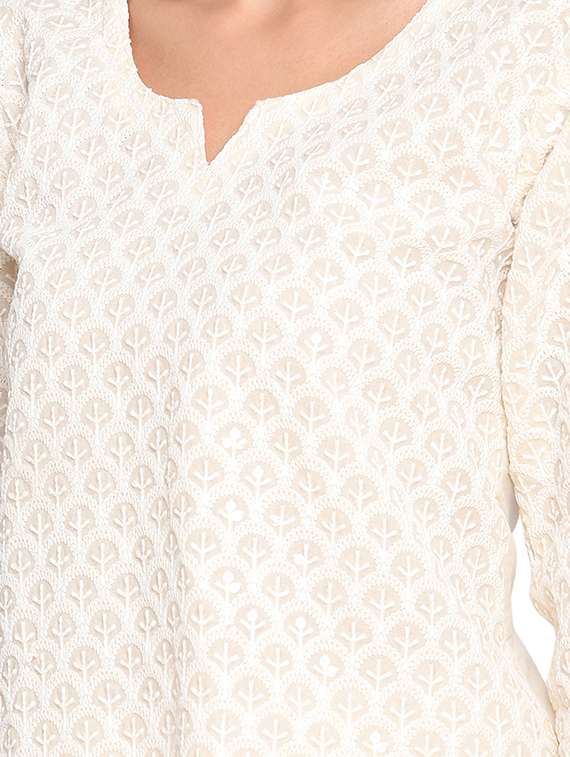 pastel straight kurta - 17894226 -  Standard Image - 3