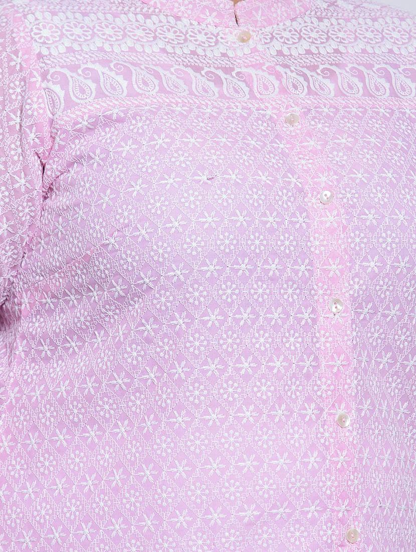 chikankari straight kurta - 17896432 - Standard Image - 3