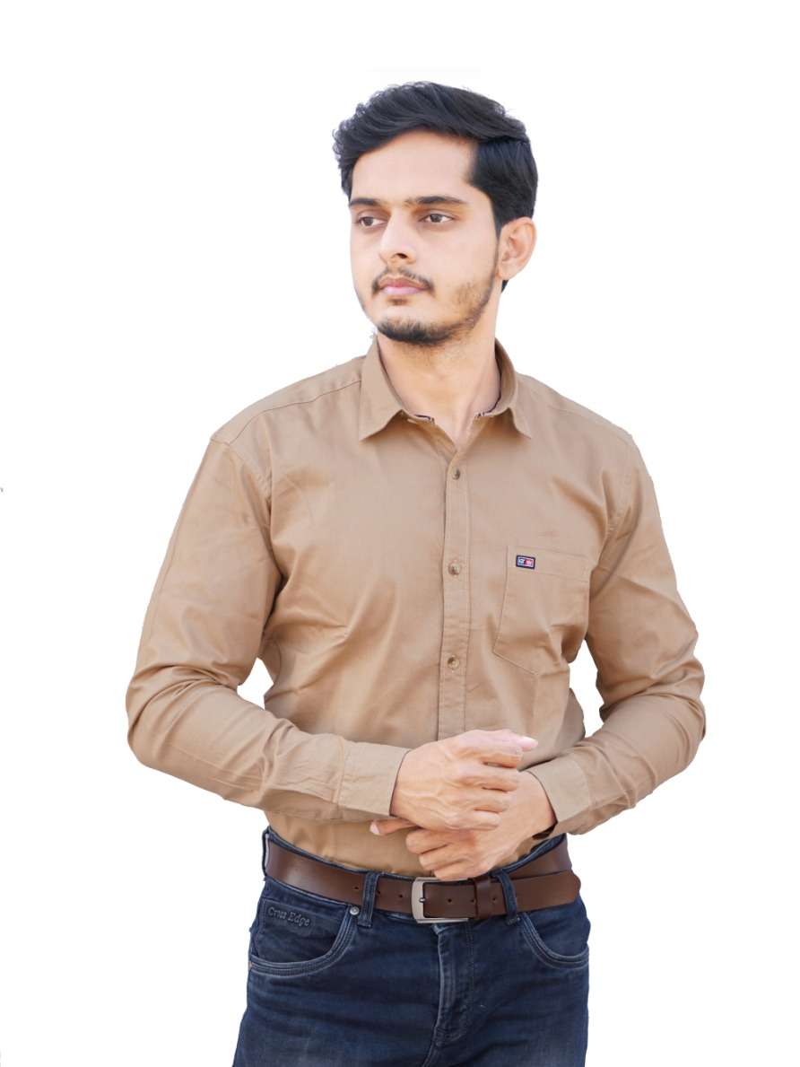 Brown Fur Shirt from western wear 