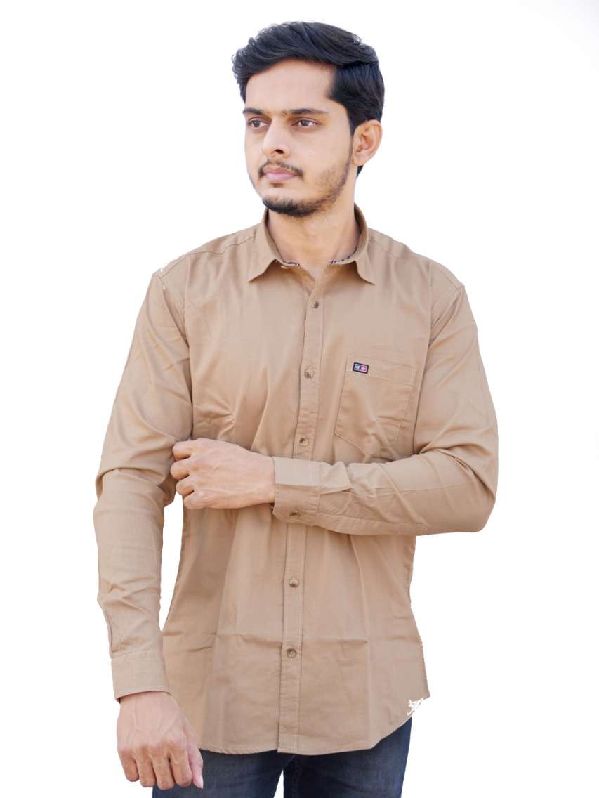 Brown Fur Shirt from western wear 