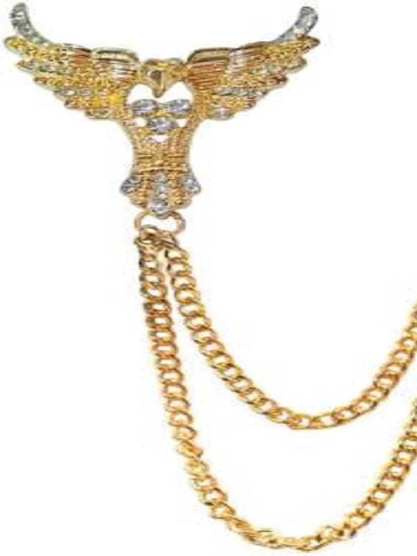 gold metal brooch - 17900067 - Zoom Image - 0