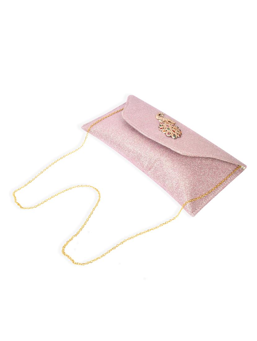 pink leatherette (pu) sling bag - 17900159 - Standard Image - 5