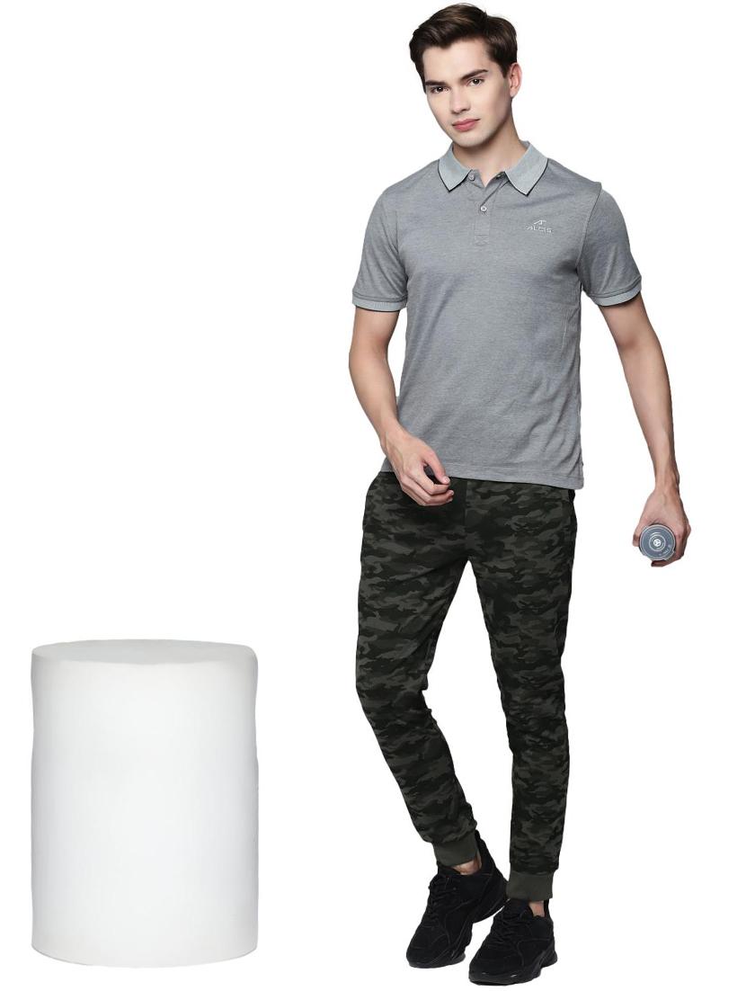 grey camouflage jogger - 17901230 - Standard Image - 3