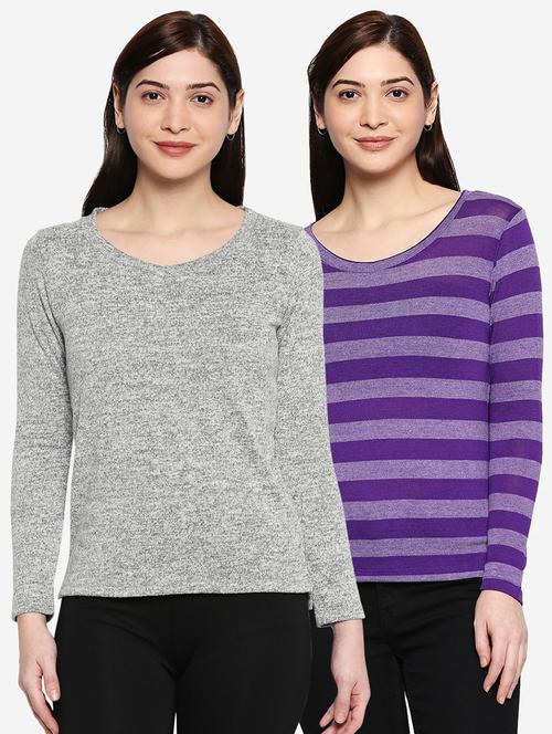 set of 2 printed tee - 17902183 - Standard Image - 0