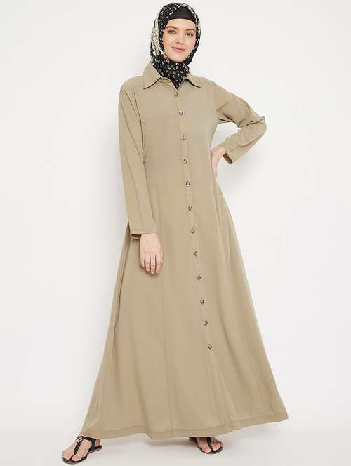 solid a-line cloaks & abaya