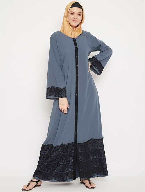 solid a-line cloaks & abaya