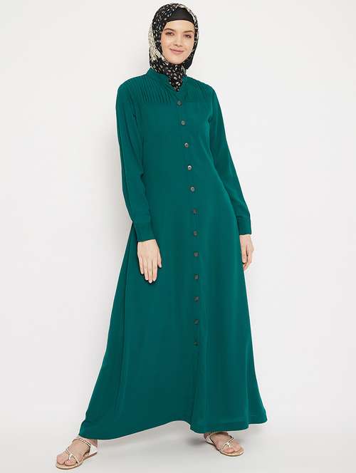 solid a-line cloaks & abaya - 17906773 -  Standard Image - 0