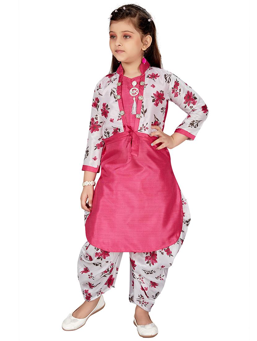 pink kurta salwar set suit set - 17906825 - Zoom Image - 0