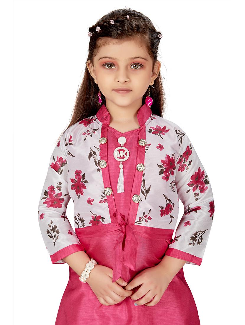 pink kurta salwar set suit set - 17906825 - Standard Image - 3
