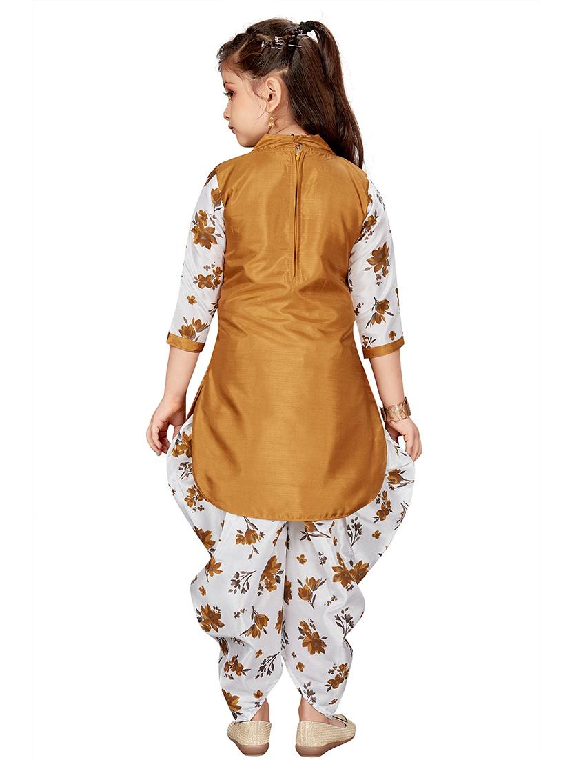 yellow kurta salwar set - 17906826 - Standard Image - 3