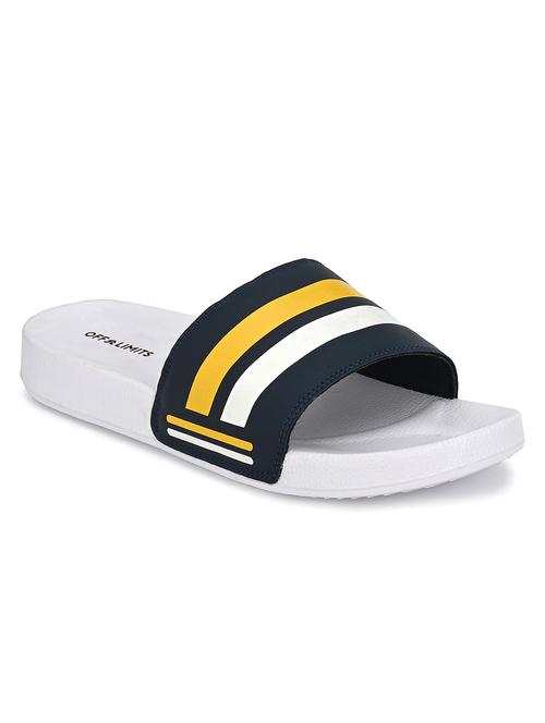 yellow striped flip flop - 17907568 - Standard Image - 0
