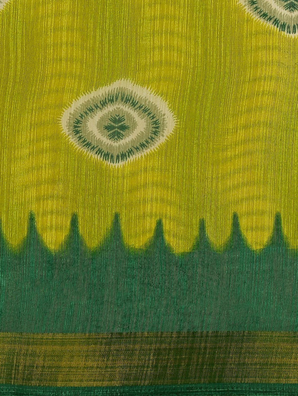 ikat printed saree - 17908167 - Standard Image - 3