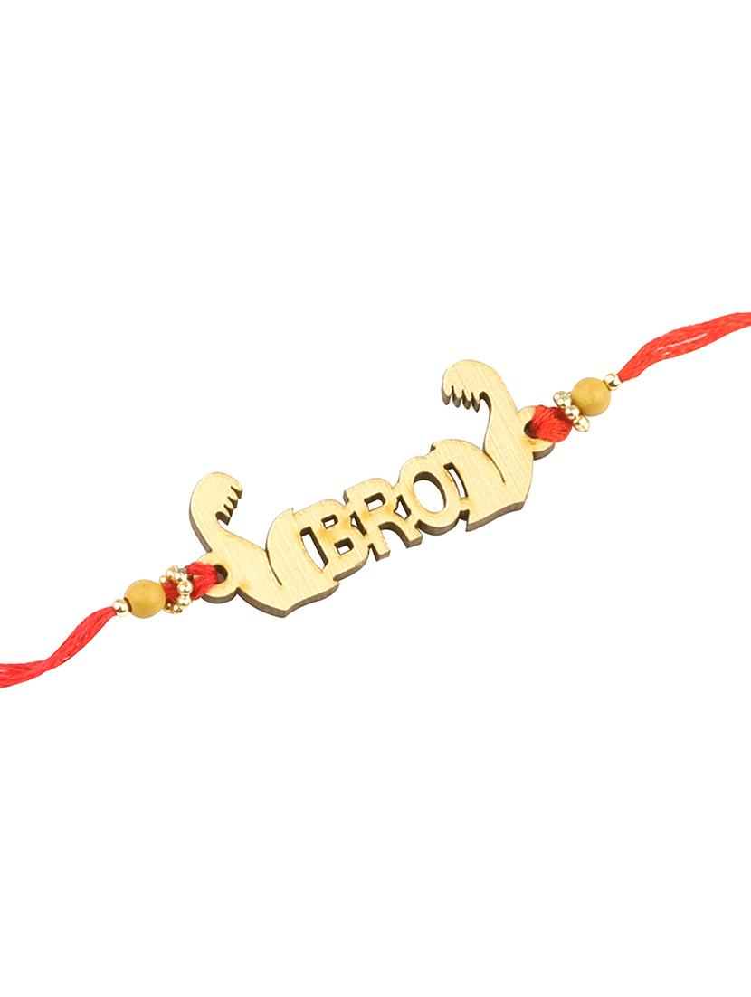 pack of 2 rakhi set with roli chawal & greeting card - 17909993 - Standard Image - 3