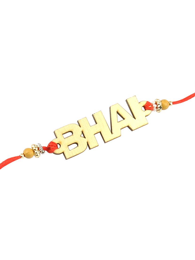 pack of 2 rakhi set with roli chawal & greeting card - 17909998 - Standard Image - 3