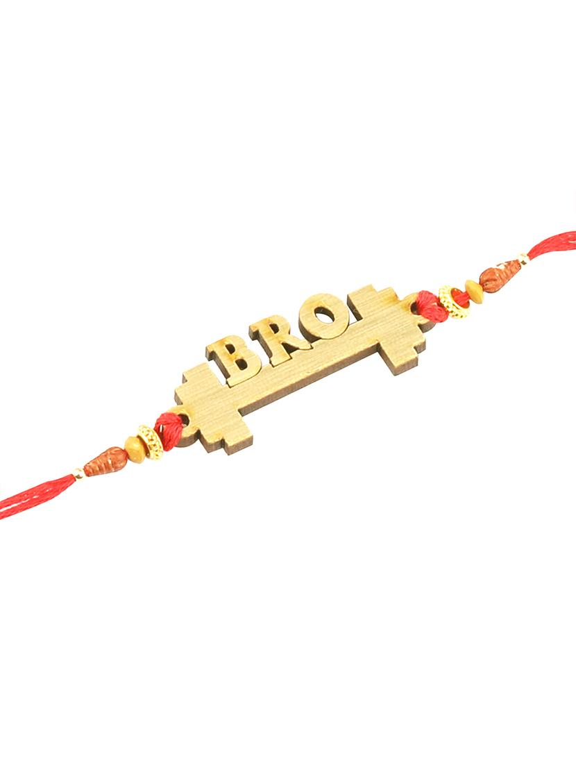pack of 2 rakhi set with roli chawal & greeting card - 17910011 - Standard Image - 3