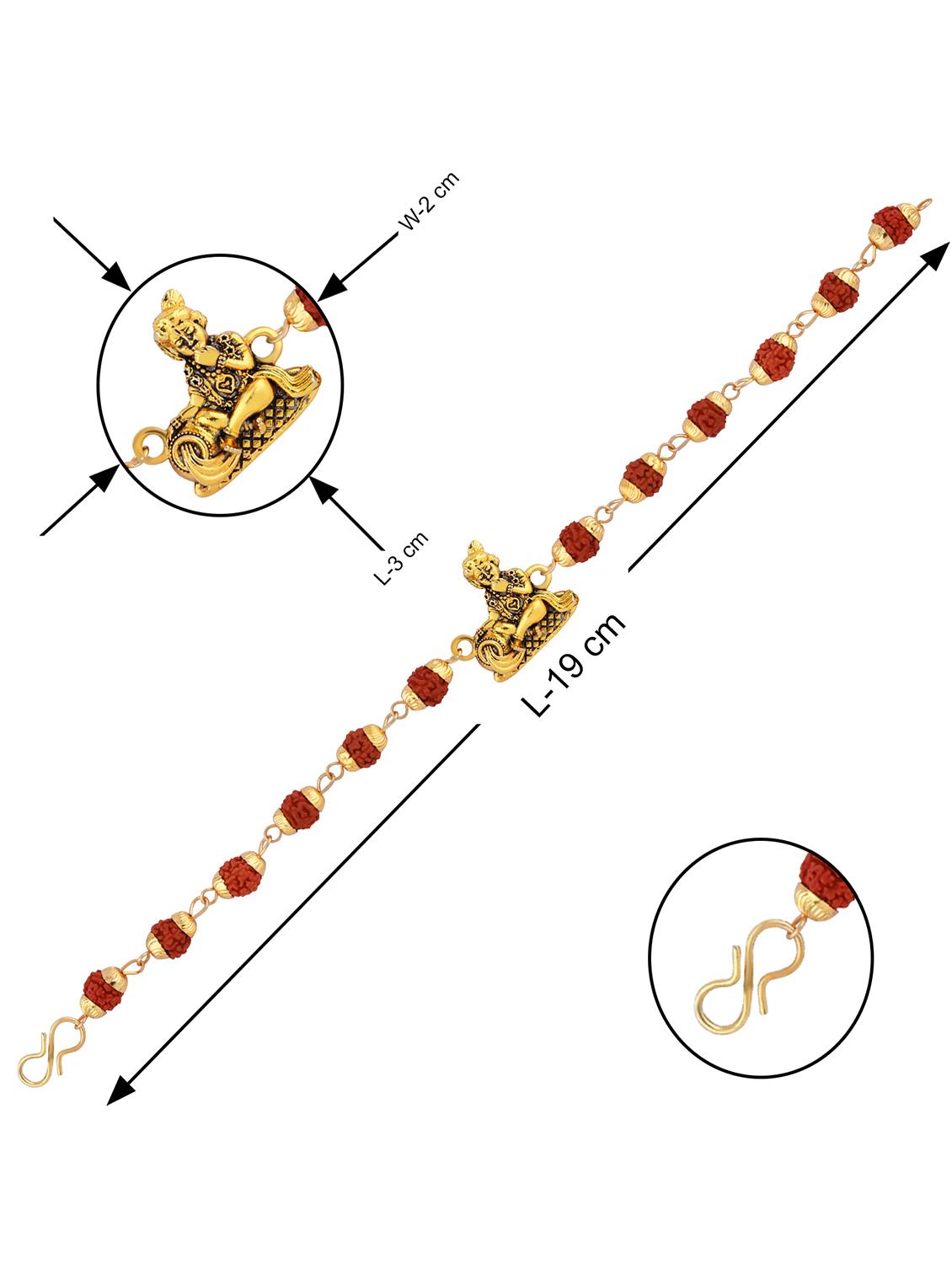 pack of 2 rakhi set with roli chawal, greeting card and kankawati pooja thali - 17910147 - Standard Image - 3