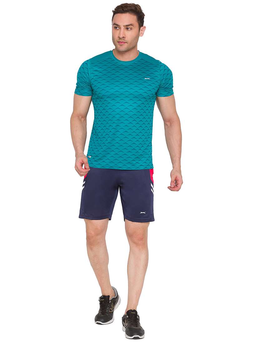 navy blue side taped shorts - 17911104 - Standard Image - 3