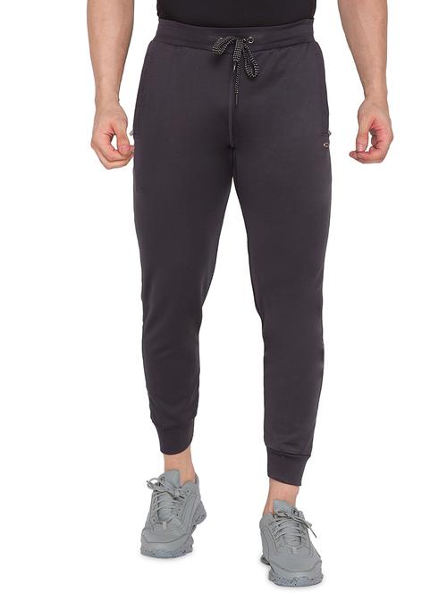 grey solid jogger - 17911113 - Standard Image - 0