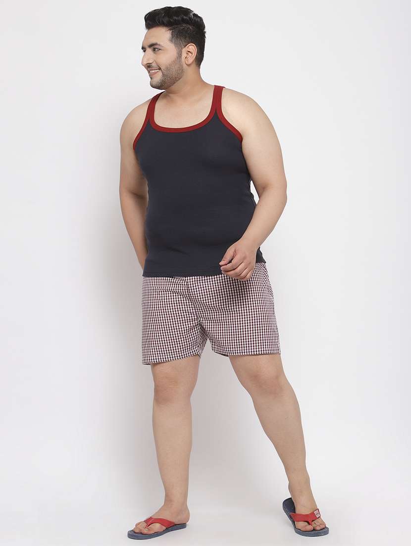 plus size navy blue solid vest - 17911392 -  Standard Image - 3