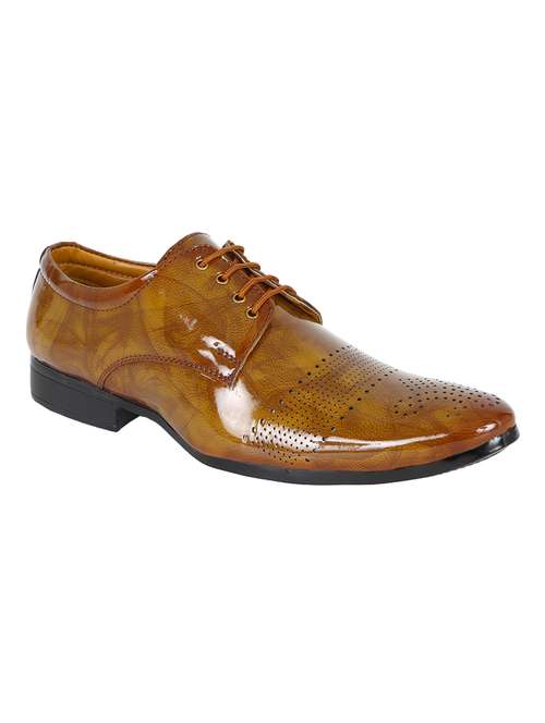 brown airmax laceup derbies - 17911683 - Standard Image - 0