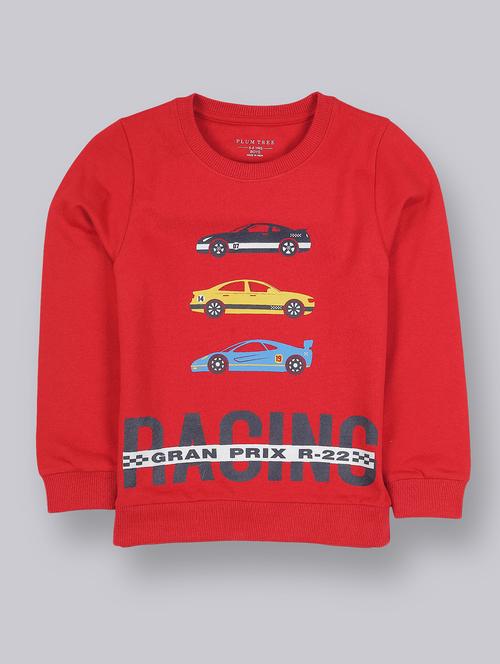 front print crew neck sweatshirt - 17914033 -  Standard Image - 0
