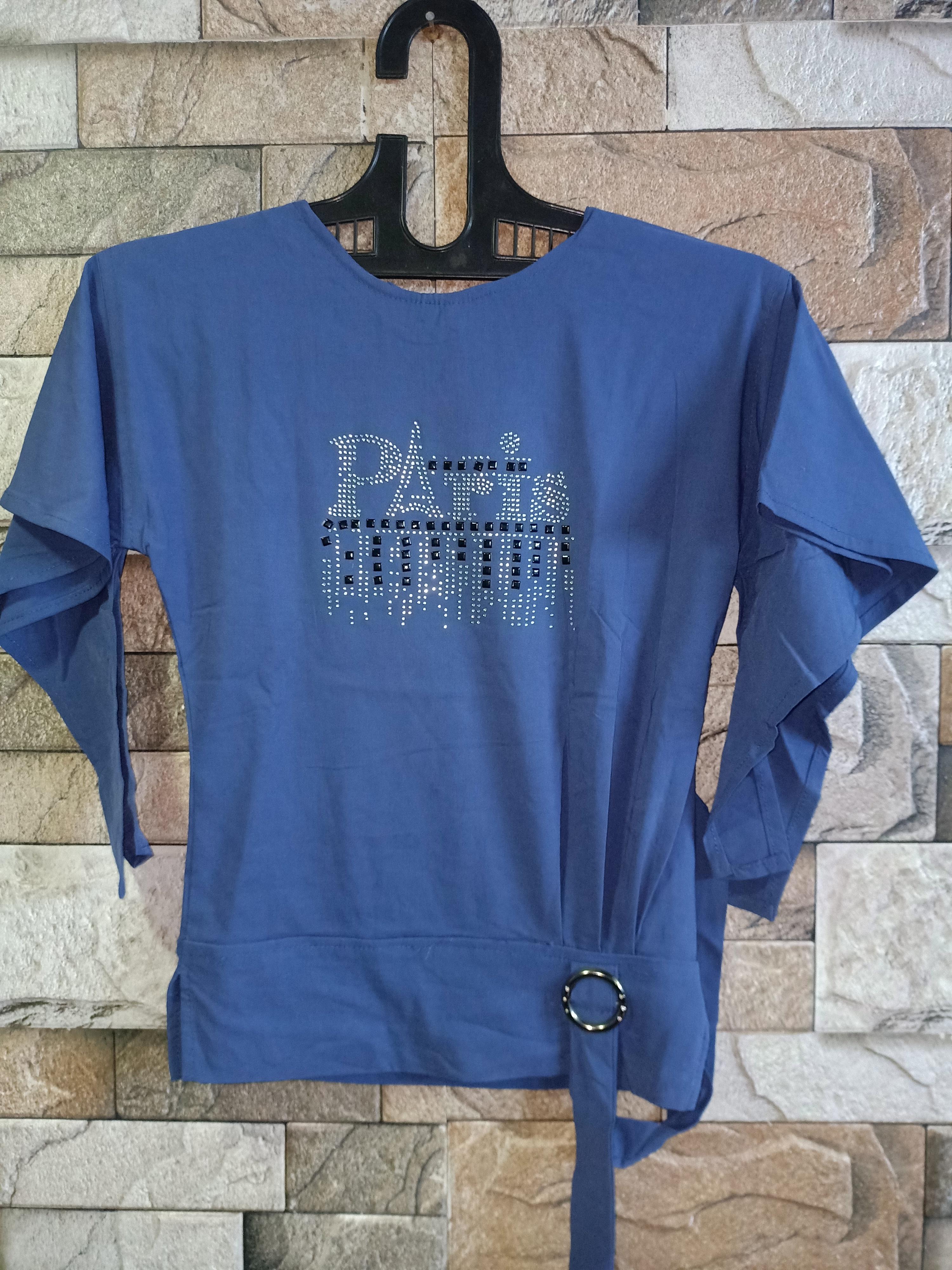blue cotton top - 17914934 - Zoom Image - 0
