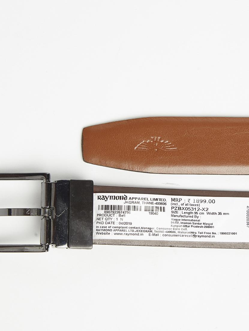 tan leather belt - 17916845 - Standard Image - 3