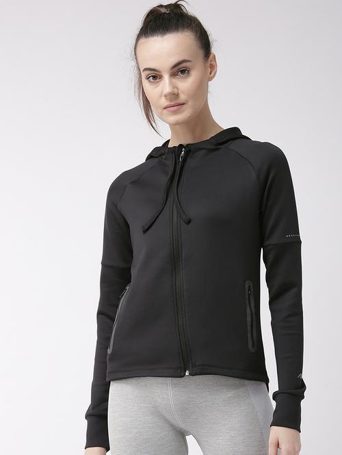 hooded neck  solid sweatshirt - 17917622 -  Standard Image - 0