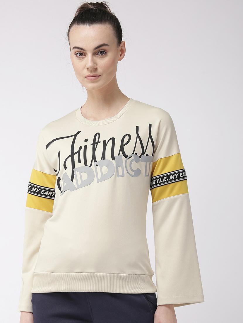 round neck printed sweatshirt - 17917624 - Zoom Image - 0