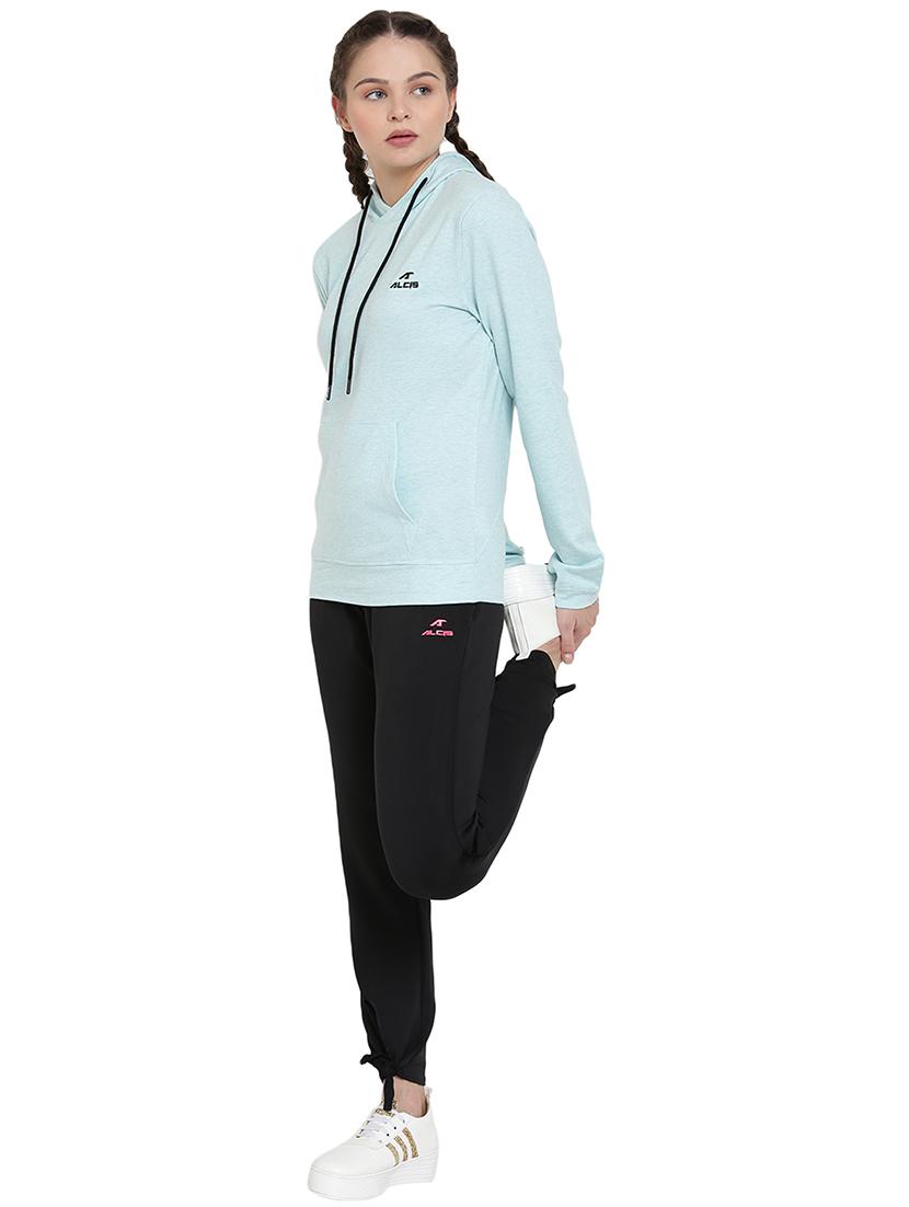 hooded neck solid sweatshirt - 17917625 - Standard Image - 3