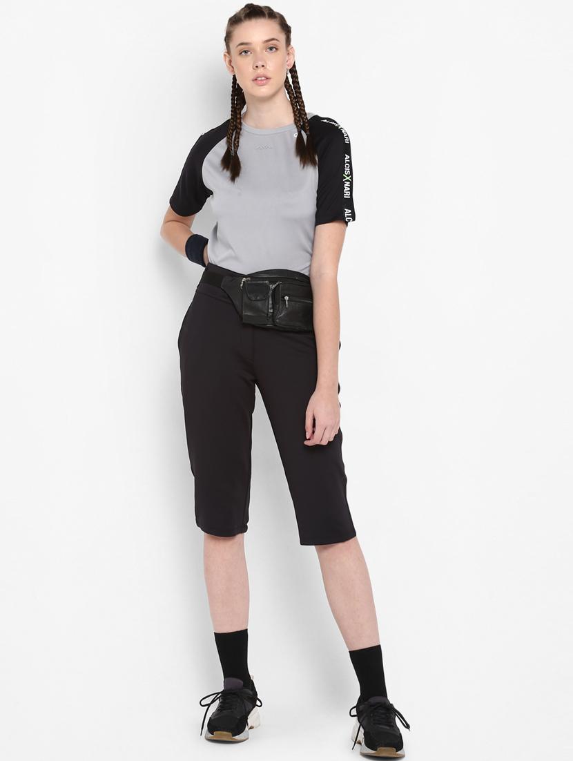 round neck color block tee  - 17917641 -  Standard Image - 3