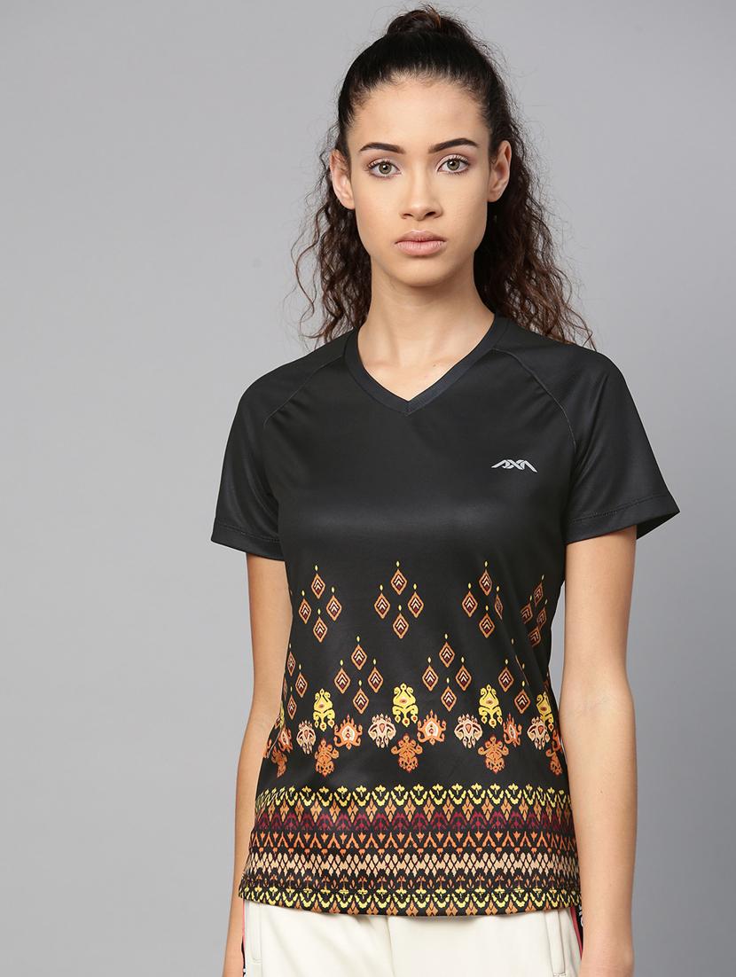 v-neck printed tee - 17917647 - Zoom Image - 0