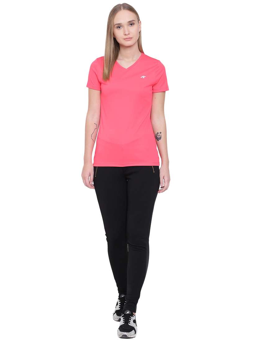 v-neck solid tee  - 17917655 -  Standard Image - 3