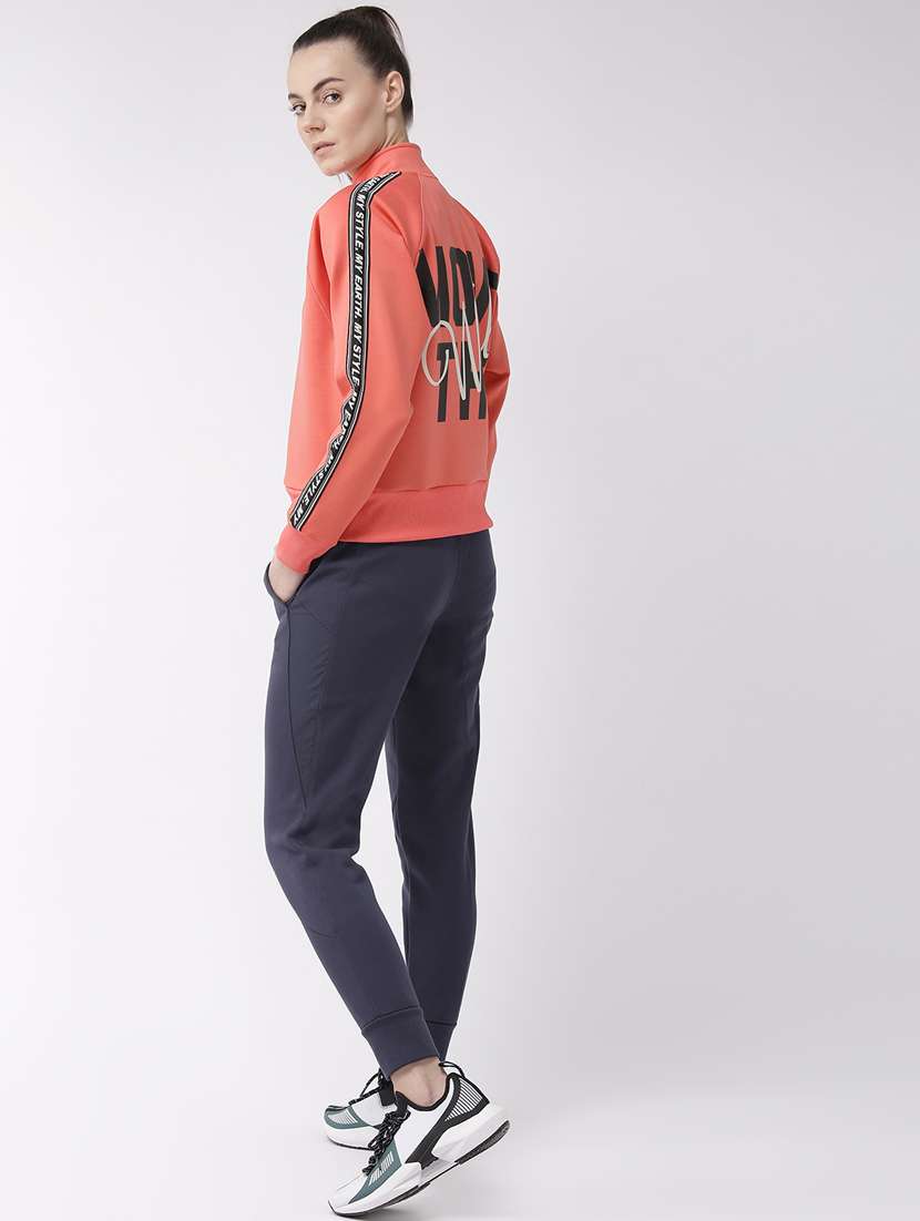 stand collar printed jacket - 17917664 - Standard Image - 3