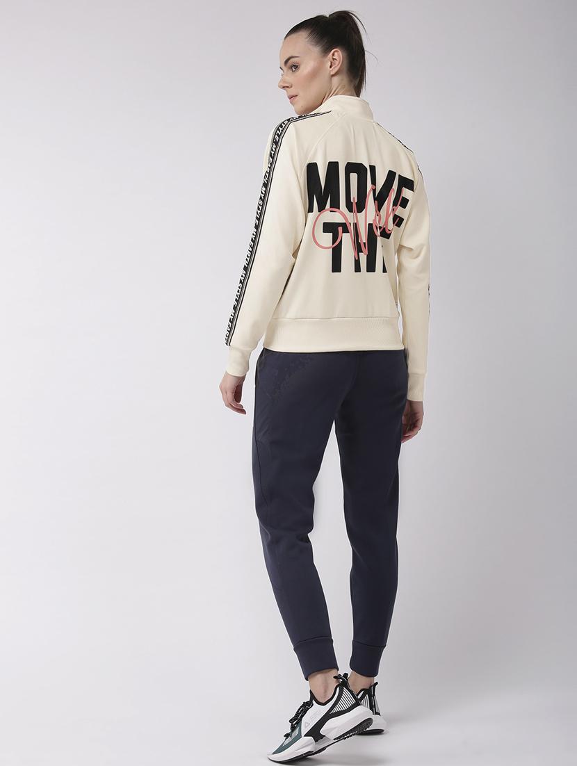 stand collar printed jacket - 17917665 - Standard Image - 3