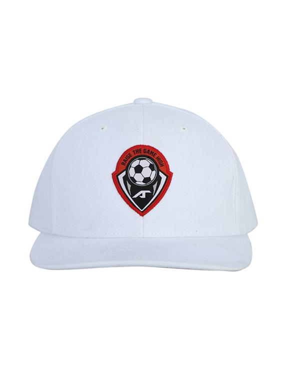 white polyester alcis cap