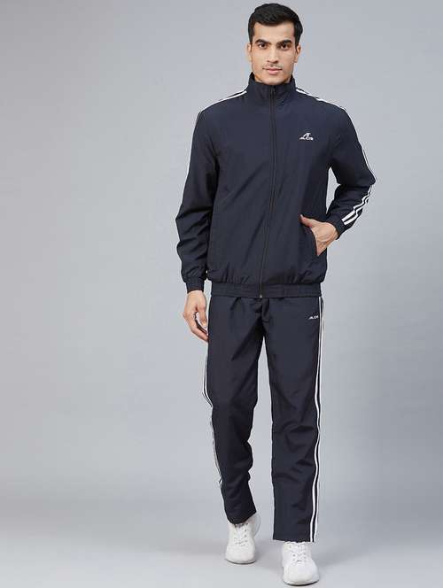 navy blue side striped track suit - 17922402 -  Standard Image - 0