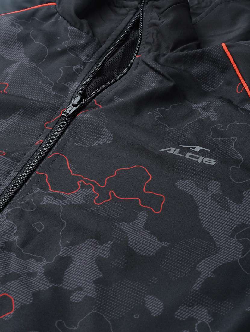 black printed track suit - 17922406 - Standard Image - 5
