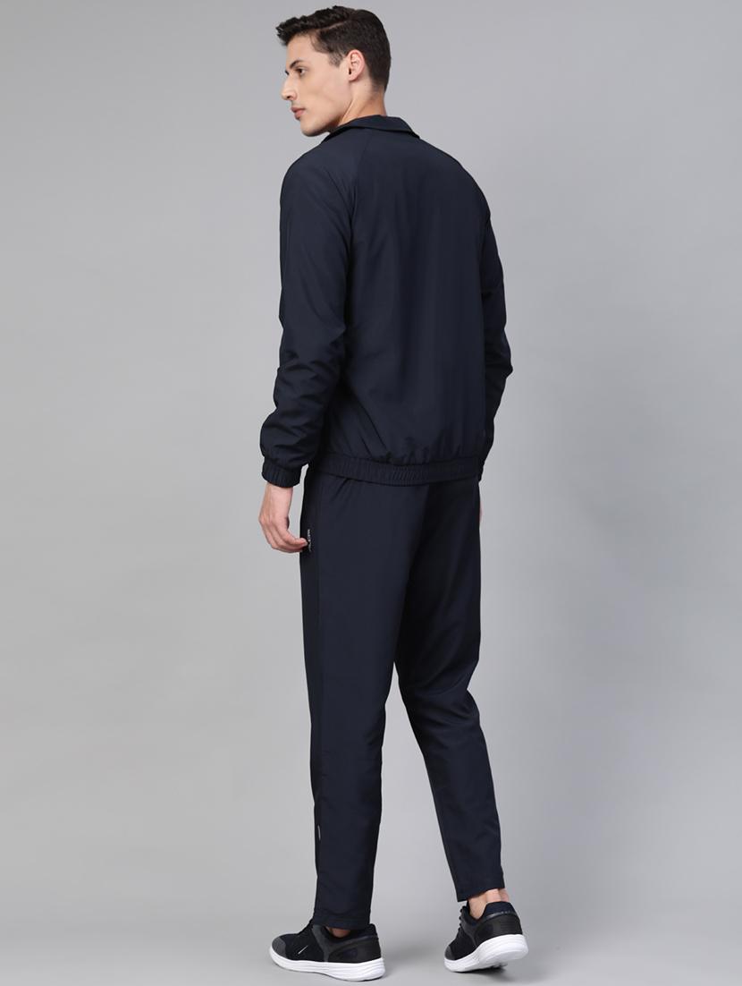 navy blue printed track suit - 17922407 - Standard Image - 3