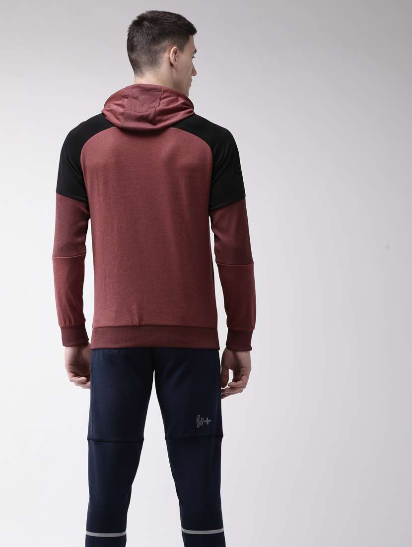 maroon taped sweatshirt - 17922448 - Standard Image - 3