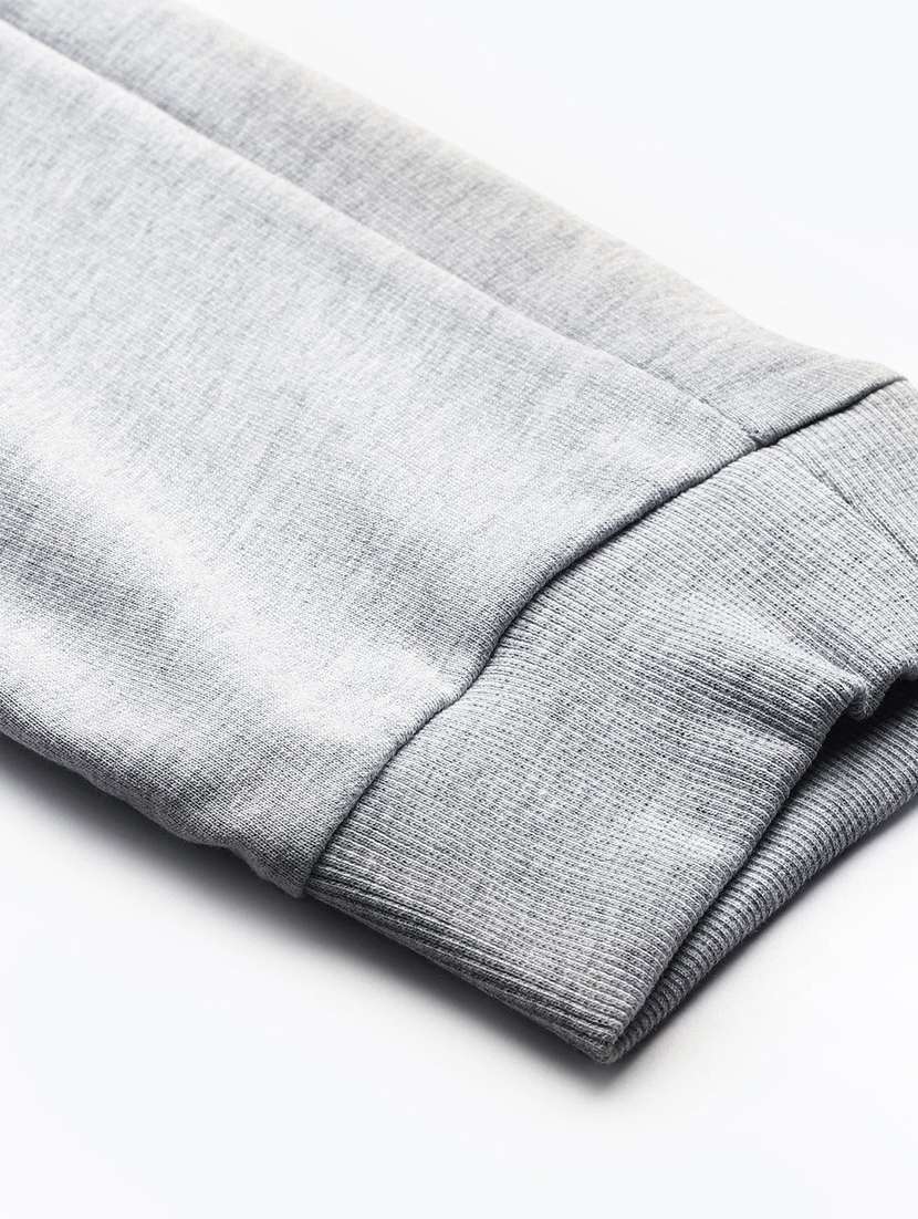 grey solid jogger - 17922484 - Standard Image - 5
