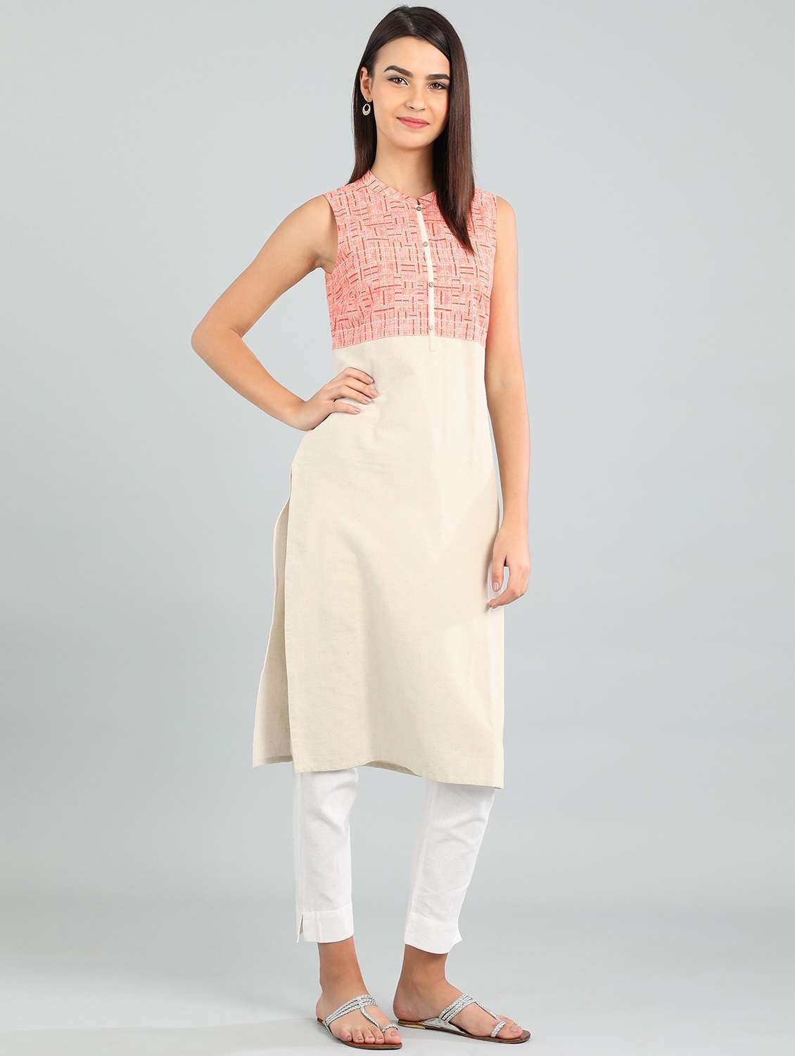 limeroad straight kurta