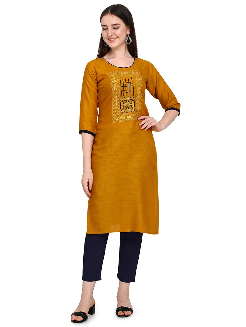 women's straight kurta - 17923172 -  Zoom Image - 0