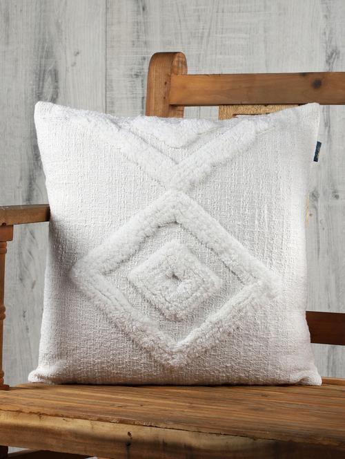 cotton cushion cover 16 x 16 inch  (set of 1) by ambbi collections - 17924789 -  Standard Image - 0