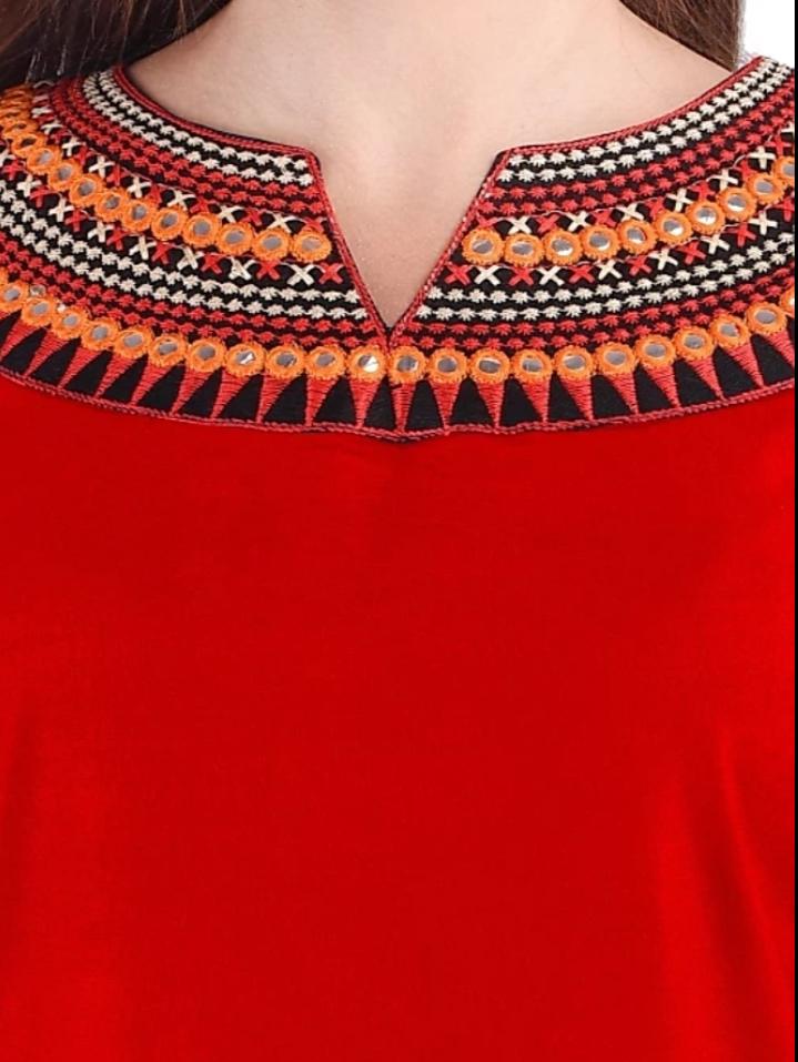 embroidered ethnic fusion top  - 17927229 -  Zoom Image - 0