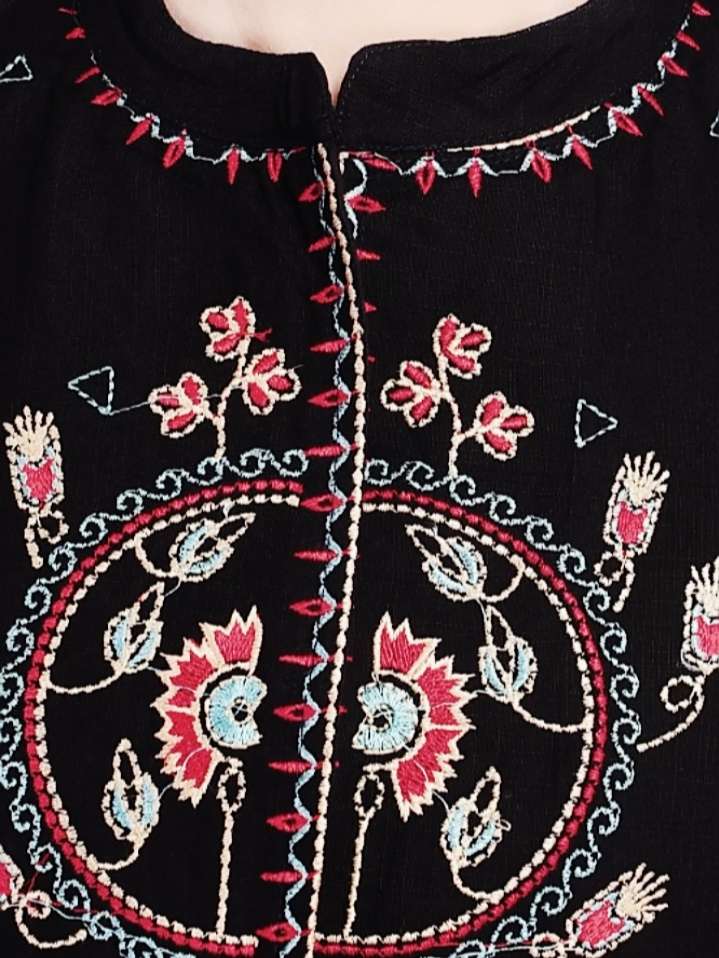 embroidered fusion jacket - 17927349 - Standard Image - 3